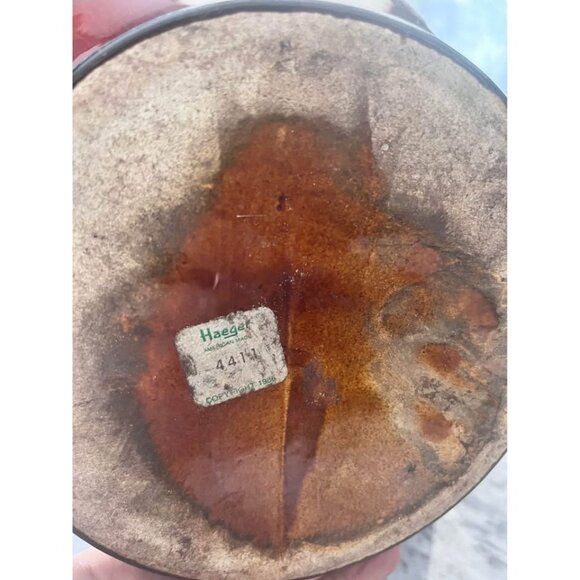 Royal Haeger 1986 Ceramic Multi Color Glaze Vase - Picture 6 of 6